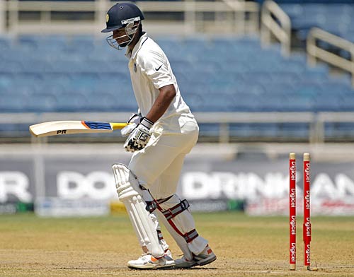 भारत-वेस्टइंडीज किंग्सटन टेस्ट, पहले दिन की झलकियां