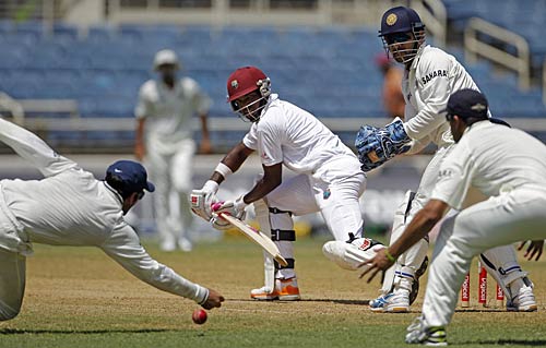 भारत-वेस्टइंडीज किंग्सटन टेस्ट, दूसरे दिन की झलकियां