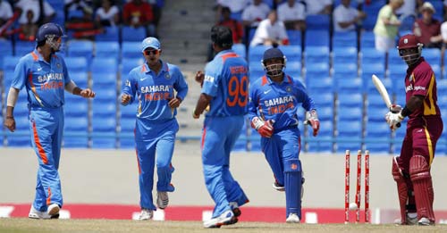 टीम इंडिया ने वेस्‍टइंडीज में लहराया परचम