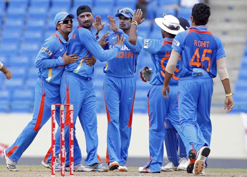 टीम इंडिया ने वेस्‍टइंडीज में लहराया परचम