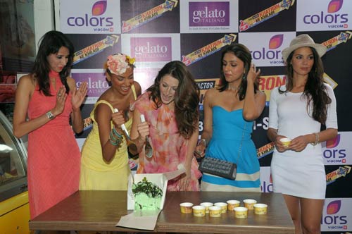 खतरों की हसीनाओं ने की मस्‍ती | खतरों के खिलाड़ी सीजन-4