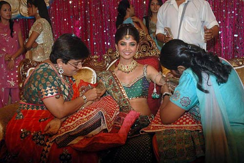 रतन राजपूत की मेहंदी की रस्म | फोटो: रतन के दिवाने