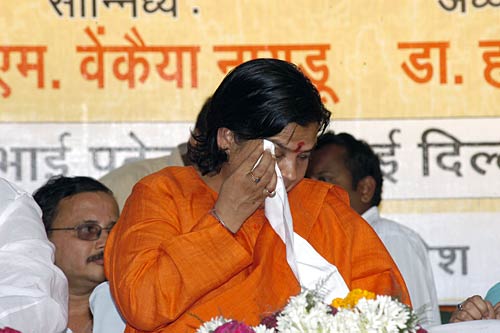 उमा भारती की अनदेखी तस्‍वीरें