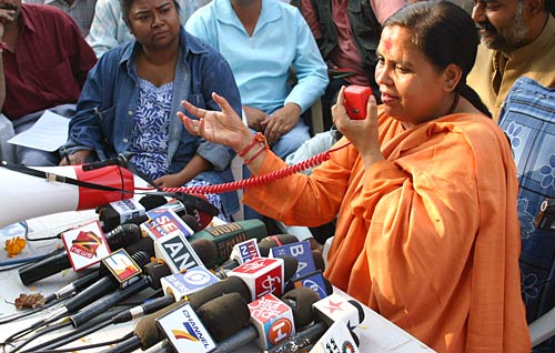 उमा भारती की अनदेखी तस्‍वीरें