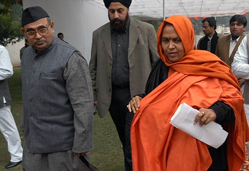 उमा भारती की अनदेखी तस्‍वीरें