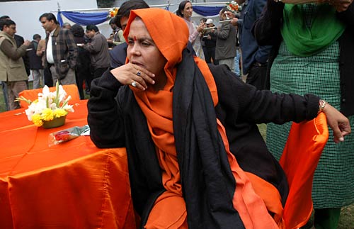 उमा भारती की अनदेखी तस्‍वीरें