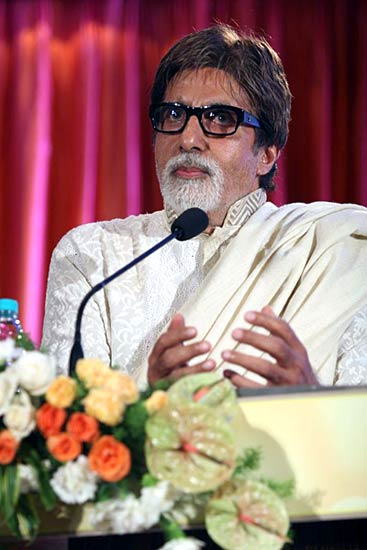 अमिताभ और ठाकरे ने किया पुस्‍तक विमोचन