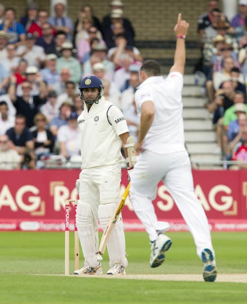 नॉटिंघम टेस्‍ट: दूसरे दिन द्रविड़ और ब्रॉड ने अपनी चमक बिखेरी