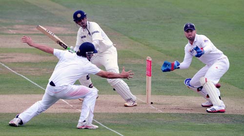 लार्ड्स टेस्‍ट, तीसरा दिन: राहुल द्रविड़ ने लगाया शतक