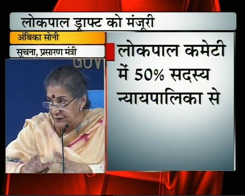 देखें क्या है केंद्र सरकार का लोकपाल ड्राफ्ट