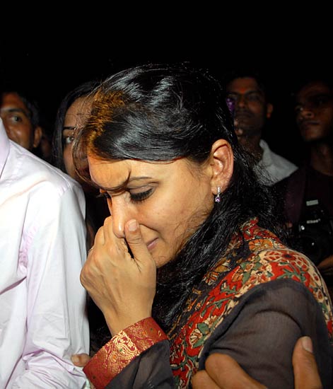 मारिया की प्रेस कांफ्रेस में जमकर हुआ हंगामा...