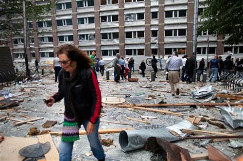 धमाकों से हिल उठी नॉर्वे की राजधानी ओस्‍लो