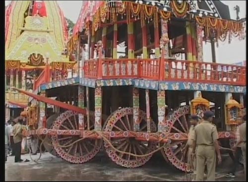 तस्‍वीरों में जगन्‍नाथ यात्रा की धूम । तस्‍वीरें अमरनाथ यात्रा की