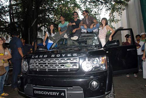 रोड शो पर ‘जिंदगी ना मिलेगी...’ की टीम । 'कैट-फरहान-अभय'