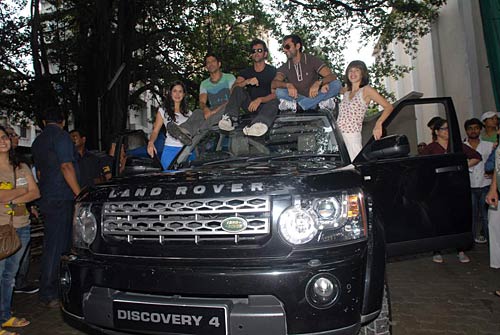 रोड शो पर ‘जिंदगी ना मिलेगी...’ की टीम । 'कैट-फरहान-अभय'