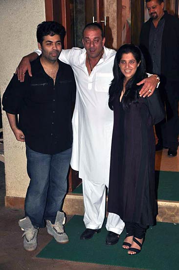 मुन्ना भाई की ‘बादशाह’ पार्टी । मान्यता की पार्टी में सल्‍लू