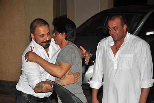 मुन्ना भाई की ‘बादशाह’ पार्टी । मान्यता की पार्टी में सल्‍लू