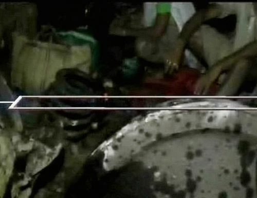 मालदा में बैंगलोर-गुवाहाटी ट्रेन दुर्घटना की पहली तस्वीरें