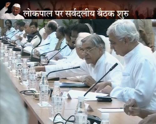 नेताओं का रवैया और अन्‍ना का आंदोलन...| हर ओर अन्‍ना