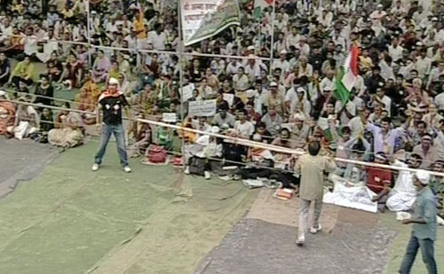 अन्‍ना हजारे के अनशन का पांचवां दिन | आपकी भेजी तस्‍वीरें