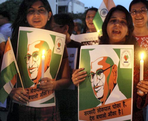 अन्‍ना लहर में झूम रहा भारत... | मैं भी अन्‍ना, तू भी अन्‍ना