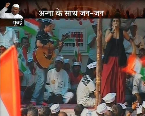 ये हैं अन्ना के अलबेले समर्थक... | सड़कों पर समर्थन