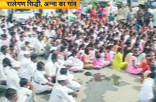 अन्‍ना के समर्थन में उतरा जनसैलाब | जेल गए अन्ना