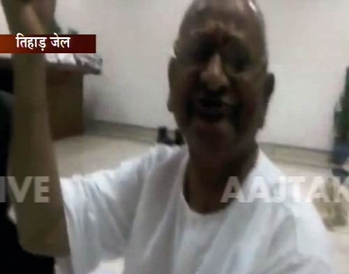 देखिए अन्ना हजारे ने जेल से क्या कहा