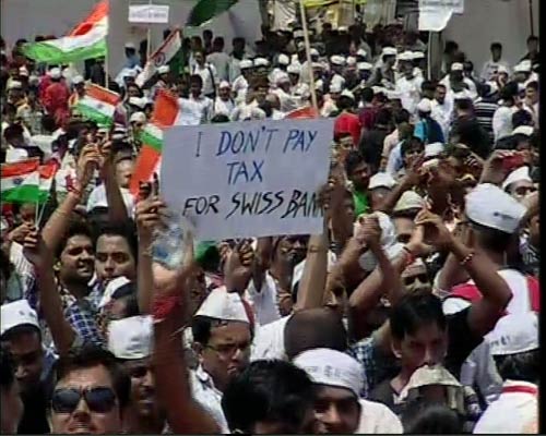 अन्‍ना के 'मत-वाले' समर्थक । अन्ना के अलबेले समर्थक...