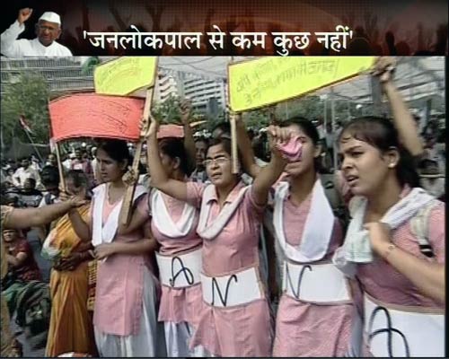 अन्‍ना के 'मत-वाले' समर्थक । अन्ना के अलबेले समर्थक...