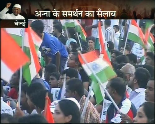 अन्‍ना के 'मत-वाले' समर्थक । अन्ना के अलबेले समर्थक...