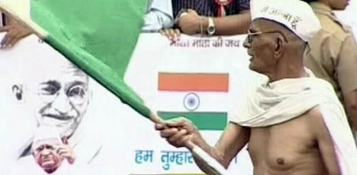 ‘दबंग’ अन्ना बने पोस्टरों के ‘मुन्ना भाई’ | अलबेले समर्थक