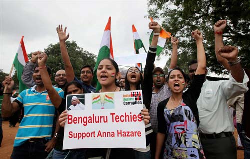 मैं भी अन्‍ना, तू भी अन्‍ना, हम सब अन्‍ना... | अन्‍ना गिरफ्तार