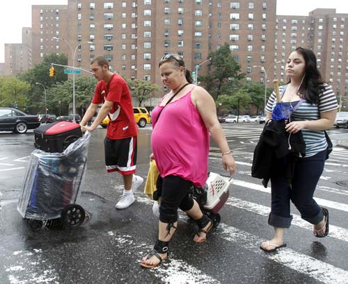 हरीकेन आईरीन से न्‍यूयार्क में भारी तबाही