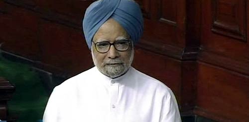 अन्‍ना पर लोकसभा में पीएम का बयान, विपक्ष ने किया विरोध