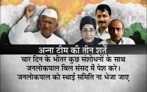 नेताओं का रवैया और अन्‍ना का आंदोलन...| हर ओर अन्‍ना