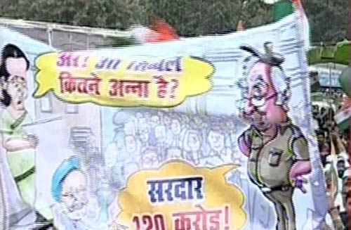 ‘दबंग’ अन्ना बने पोस्टरों के ‘मुन्ना भाई’ | अलबेले समर्थक