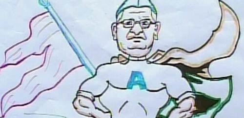 ‘दबंग’ अन्ना बने पोस्टरों के ‘मुन्ना भाई’ | अलबेले समर्थक