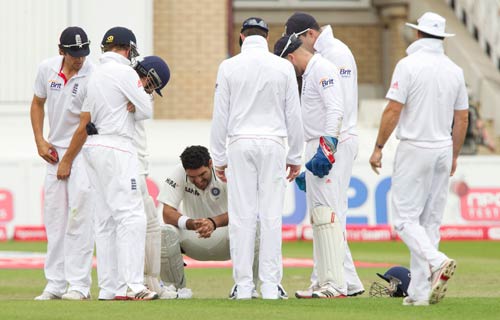 नाटिंघम में कटी टीम इंडिया की नाक