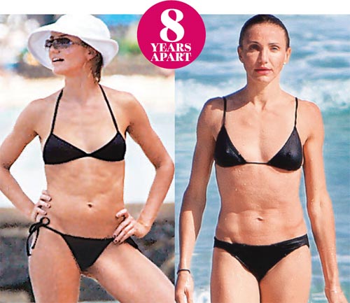 चढ़ती उमरिया से बेअसर ये बिकनी गर्ल्‍स...| स्विमसूट में जलपरियां