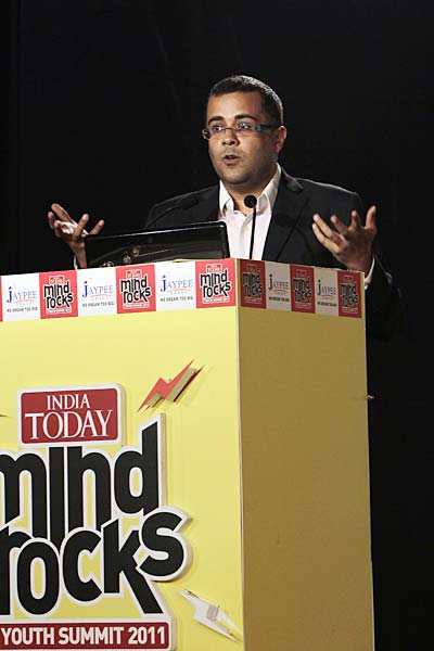 तस्वीरों में माइंड रॉक्स इंडिया टुडे यूथ समिट 2011 | NO MORE भ्रष्‍टाचार