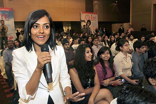 तस्वीरों में माइंड रॉक्स इंडिया टुडे यूथ समिट 2011 | NO MORE भ्रष्‍टाचार