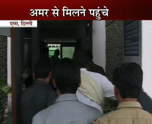 अमर सिंह से बिग बी ने की मुलाकात