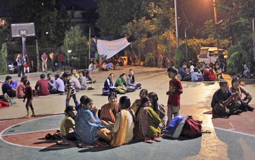 भूकंप के बाद की कुछ और तस्‍वीरें