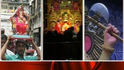 गणेशोत्‍सव की धूम में भक्‍तगण मग्‍न |  मंत्र करेंगे बेड़ा पार