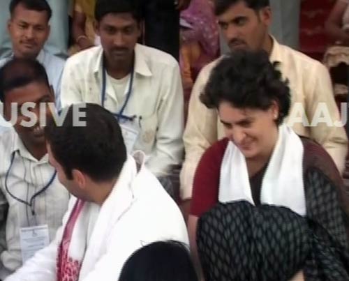 जनता के बीच 'आम' बने राहुल-प्रियंका