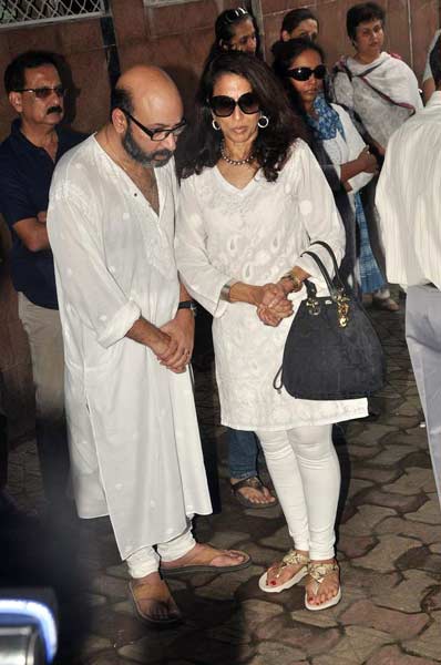 गौतम की अंतिम यात्रा में उमड़ा बॉलीवुड |नहीं रहें शम्‍मी