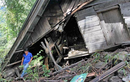 सिक्किम के भूकंप की कुछ नई तस्‍वीरें