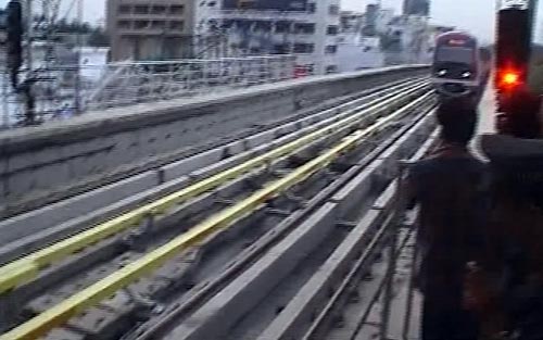 बैंगलोर मैट्रो की पहली झलक | मेट्रो का रिकार्ड