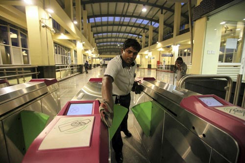 बैंगलोर मैट्रो की पहली झलक | मेट्रो का रिकार्ड